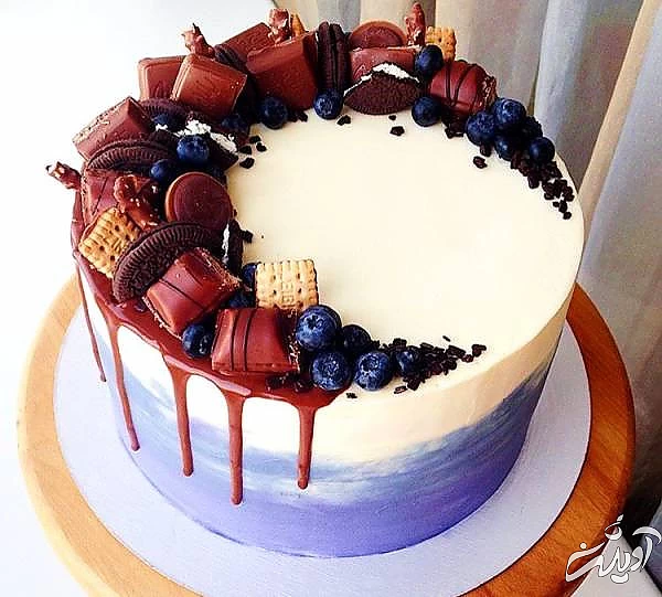 کیک شکلاتی برای روز مرد کیک شکلاتی